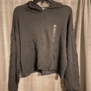 NEW Victorias Secret Pink cropped hoodie